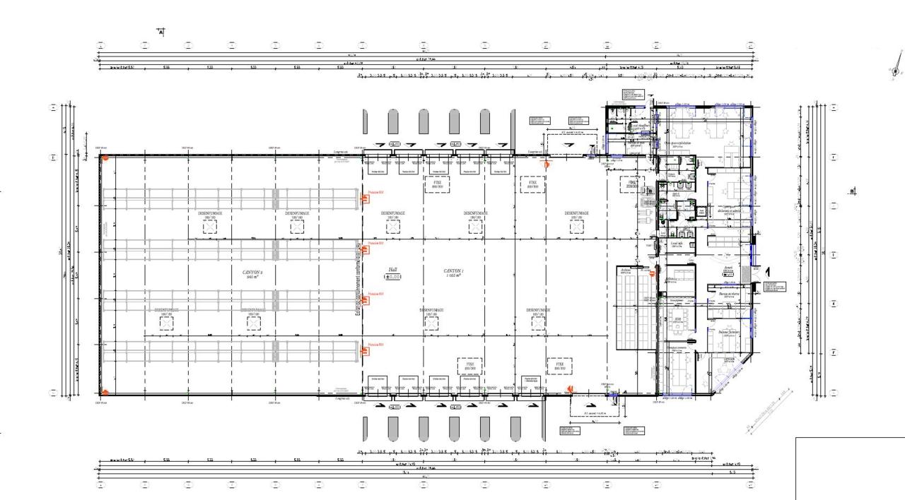 Entrepôt Sierentz 2393m² Location entrepôt Sierentz Haut-Rhin OLLOG2428240 2